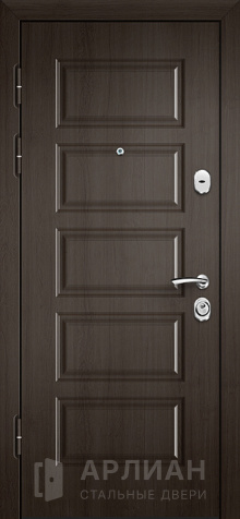 Фото №2 «Антивандальная наружная дверь с покрытием МДФ №397»