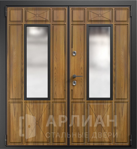 Фото «Двустворчатая дверь металлическая №4»