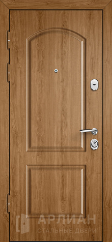 Фото №2 «Теплая уличная дверь Термо цвет внешней отделки светло коричневый№42»