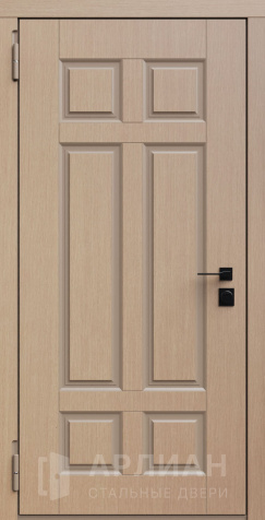 Фото №2 «Дверь мдф входная квартирная с бежевой панелью МДФ №799»